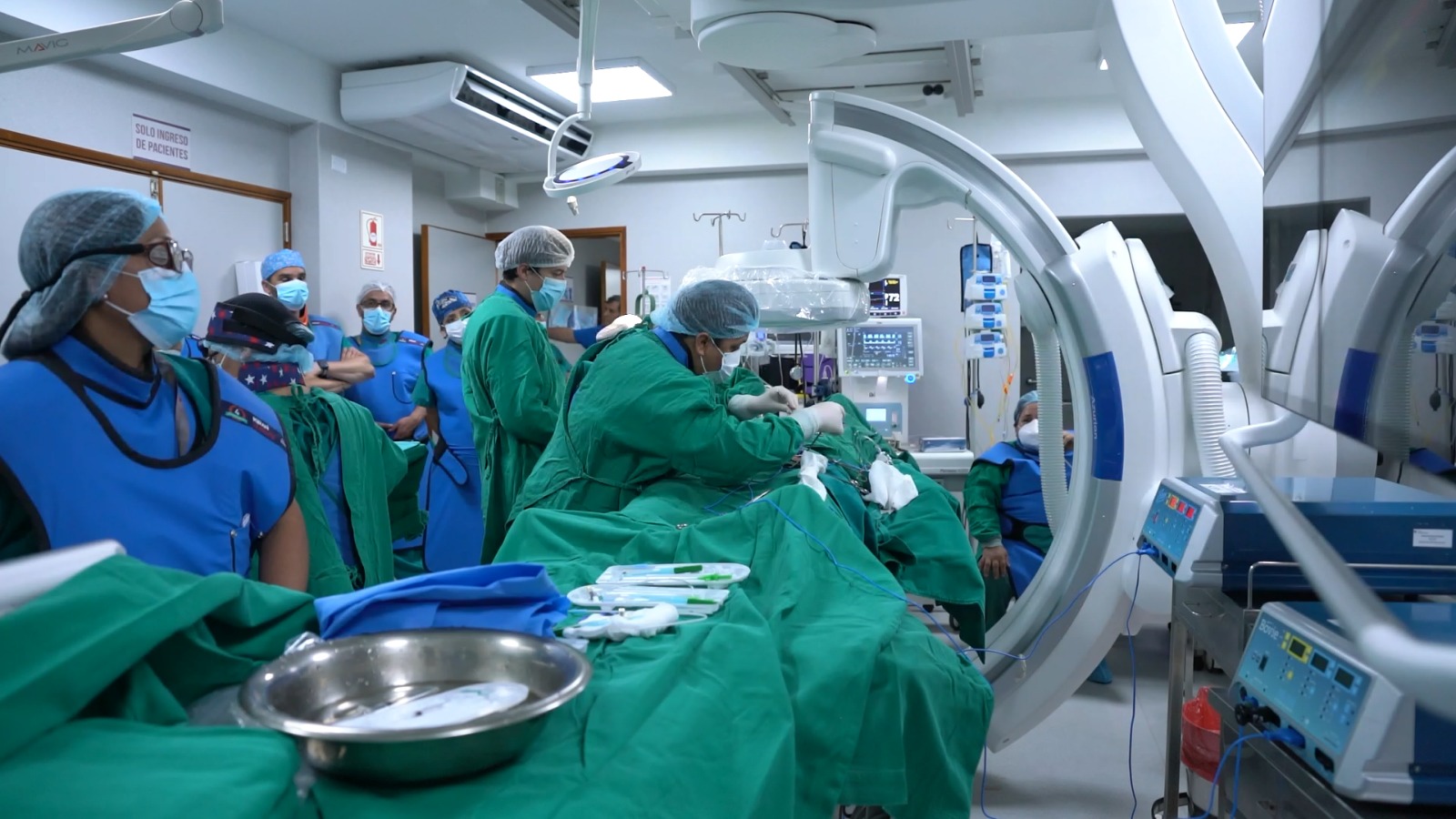 Innovador procedimiento cardiovascular se realiza en San Pablo Surco