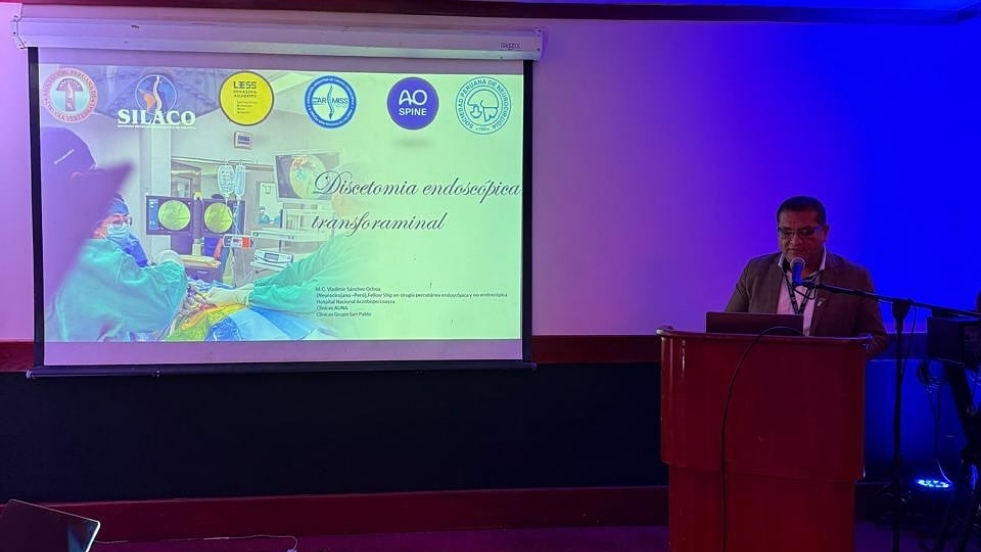 Neurocirujano de Clínica San Pablo destaca en congreso internacional en Nicaragua