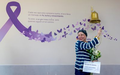 La Primera Campanada en Nuestro Nuevo Centro Oncológico